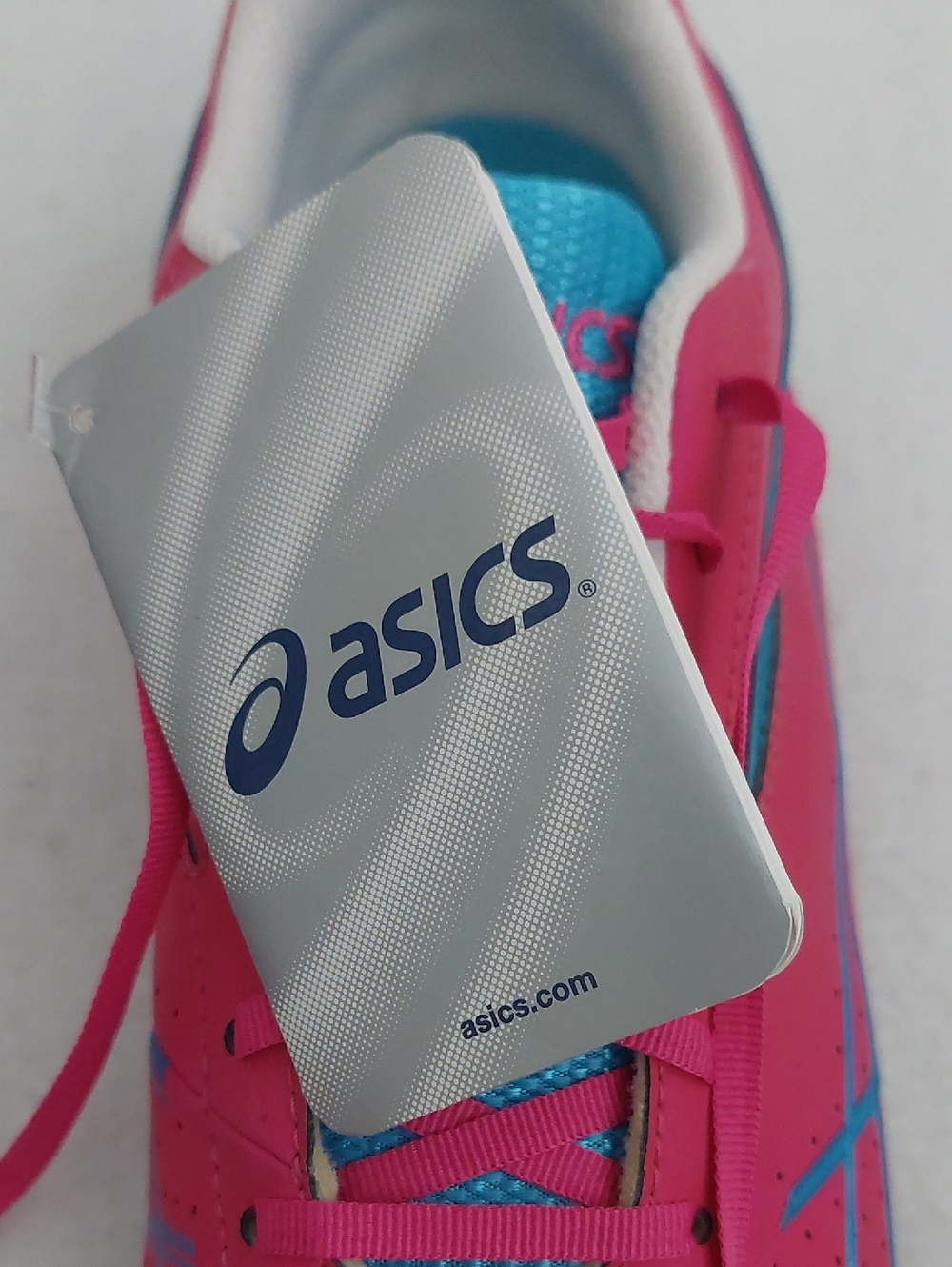 ASICS Hot Pink and Teal Hyper-Rocketgirl SP4 Track & Field Running Shoe NWT - Picture 3 of 10